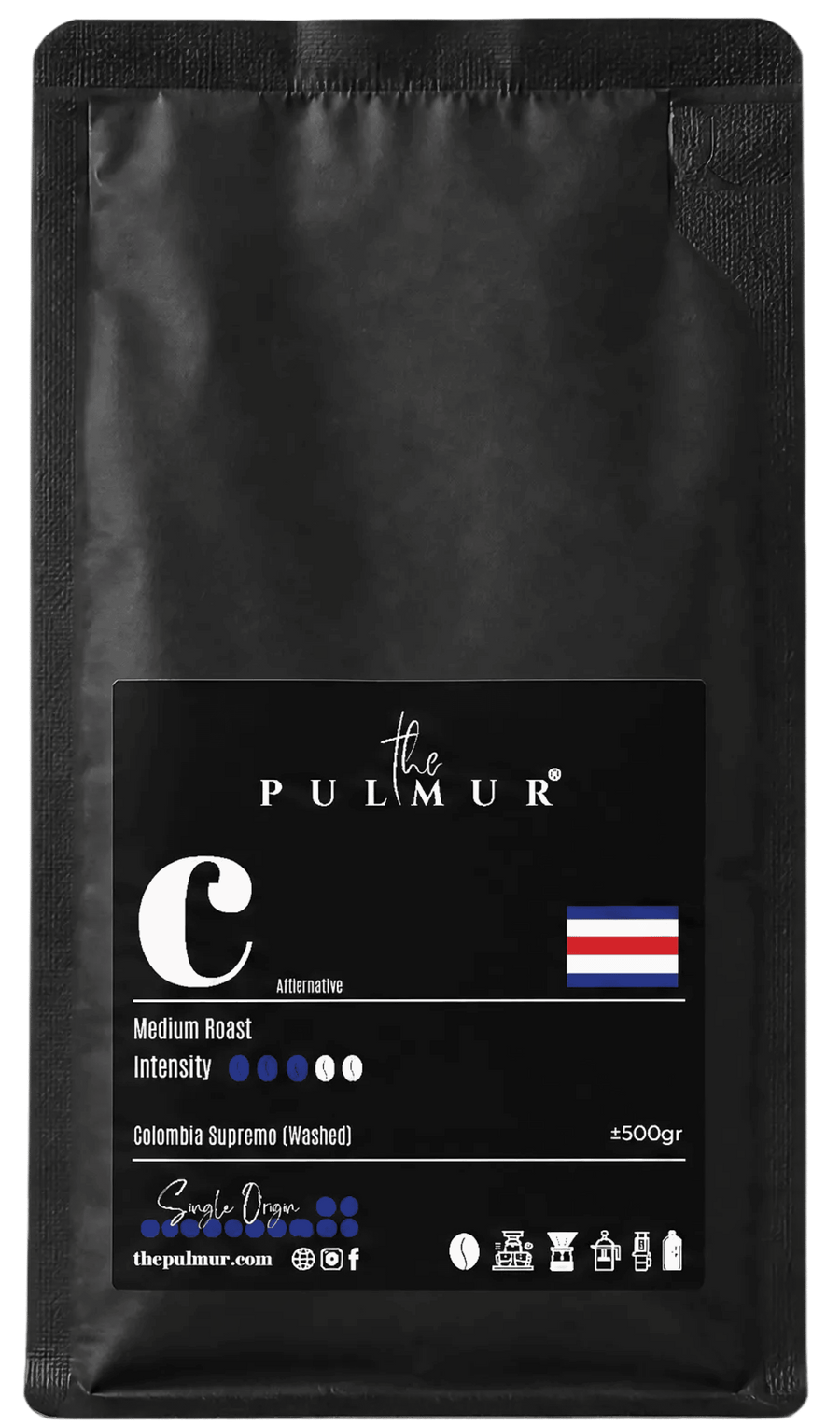 PULMUR .C - Single Origin Coffee Bean | Colombia Supremo Huila | Medium Roast