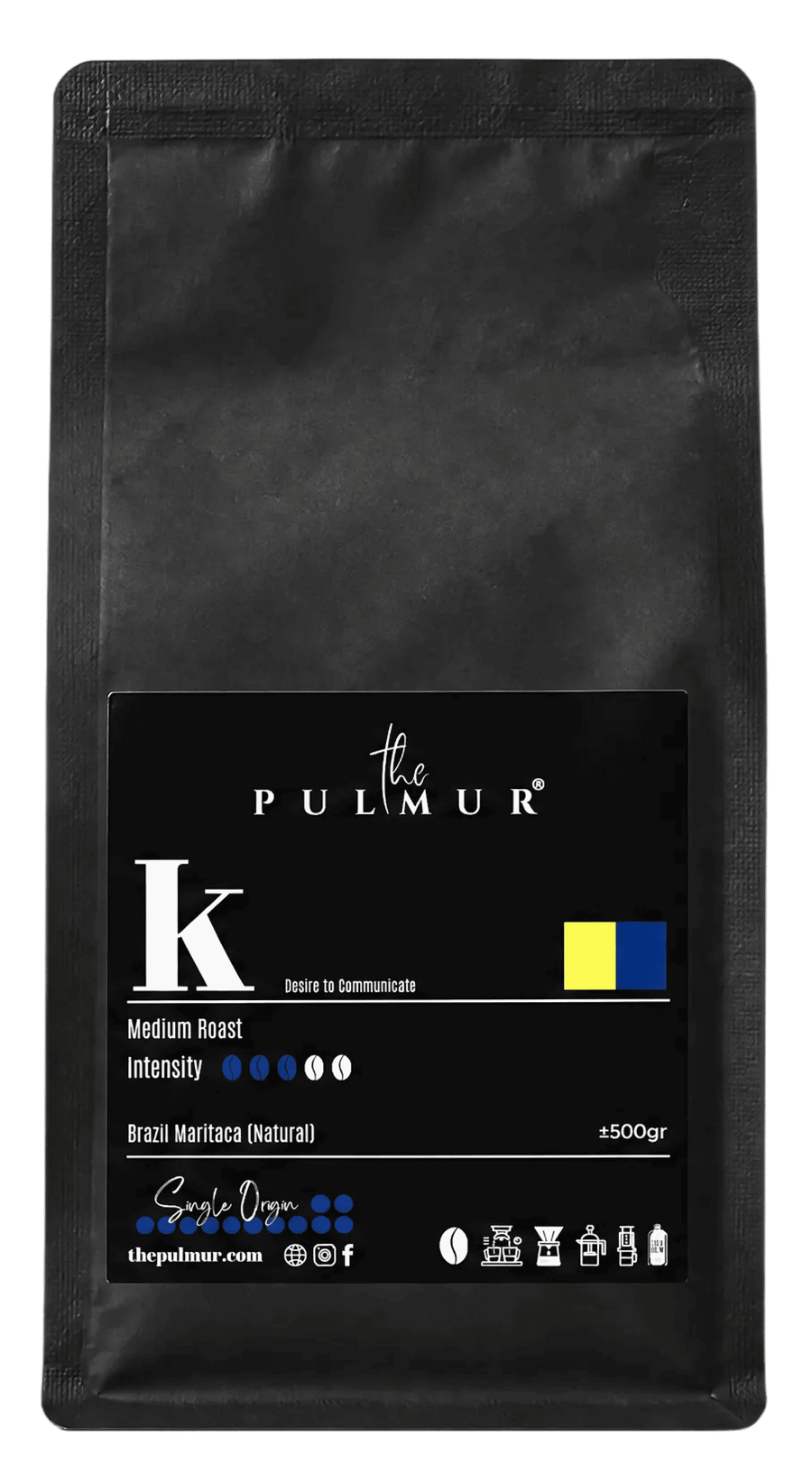 PULMUR .K - Single Origin Coffee Bean | Brazil Maritaca | Medium Roast