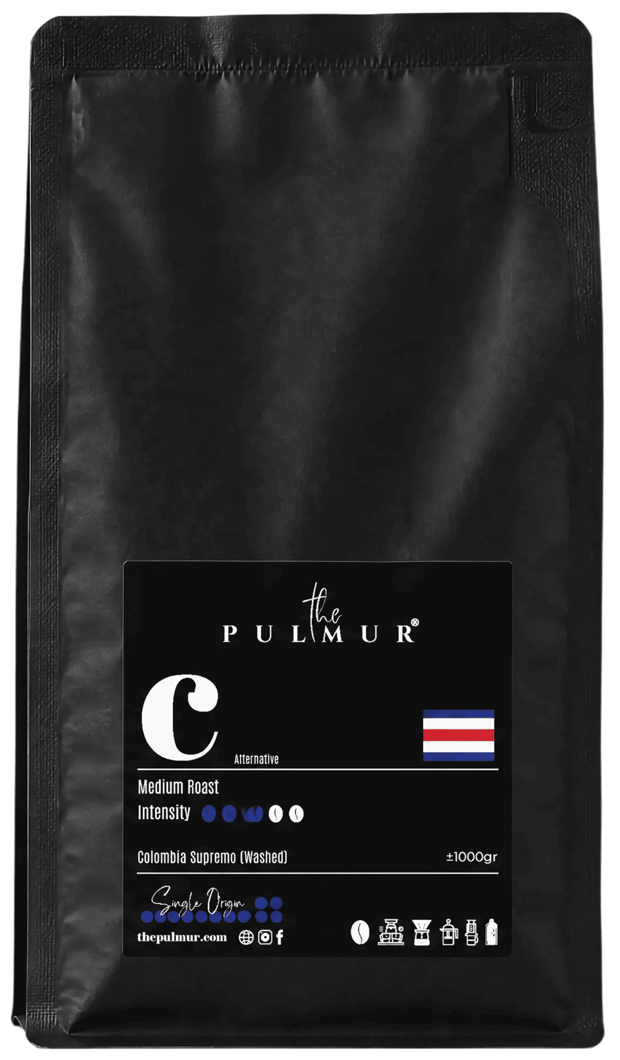 PULMUR .C - Single Origin Coffee Bean | Colombia Supremo Huila | Medium Roast