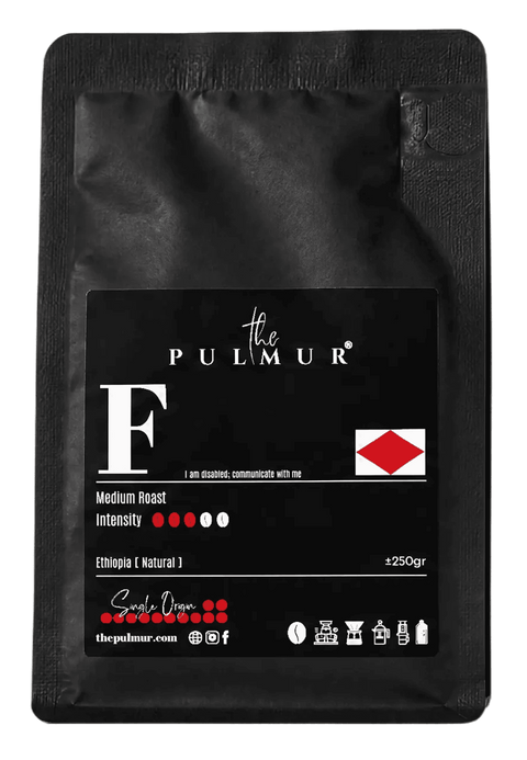 Ethiopia Sidamo | Single Origin Coffee Beans | Medium Roast | PULMUR .F