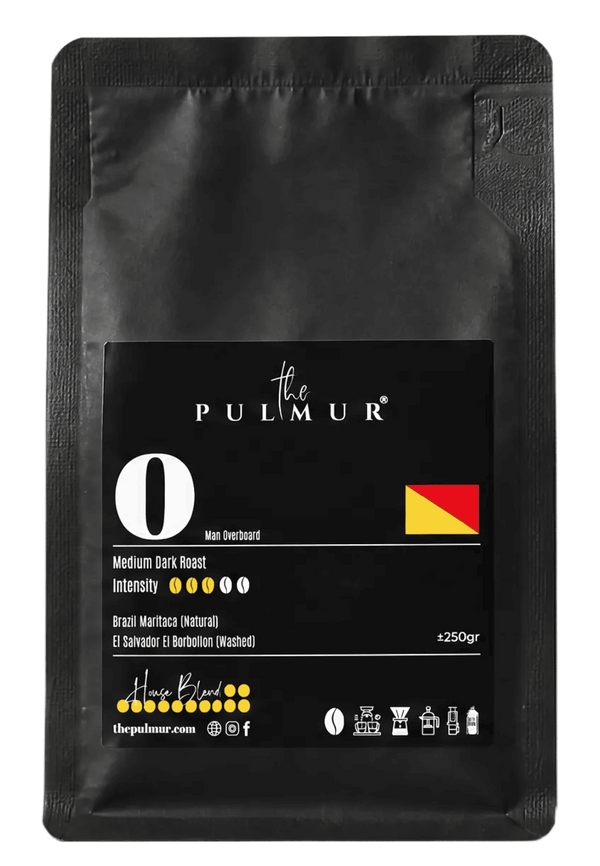 PULMUR .O - House Blend Coffee Bean | Brazil × El Salvador | Medium Dark Roast