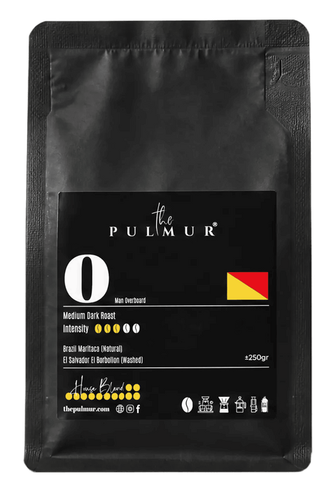 Brazil × El Salvador | House Blend Coffee Beans | Medium Dark Roast | PULMUR .O