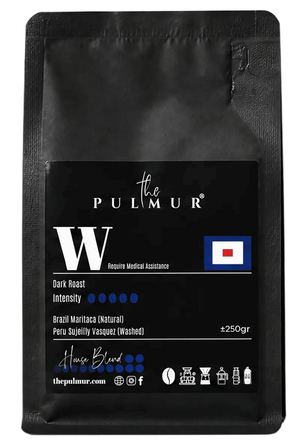 PULMUR .W - House Blend Coffee Bean | Brazil × Peru | Dark Roast